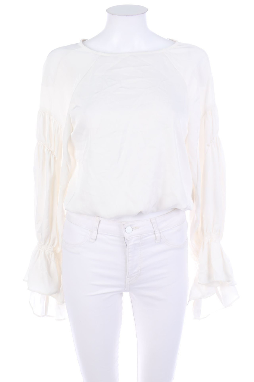 H&M - Bluse mit Puffärmeln - XS