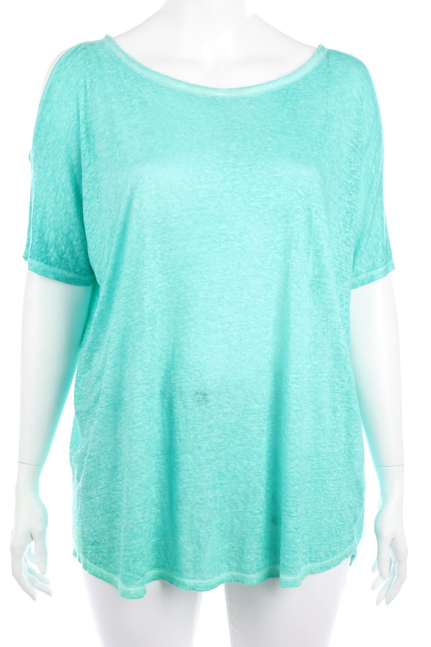 bloom - Cold-Shoulder-Shirt mit Seide - D 42
