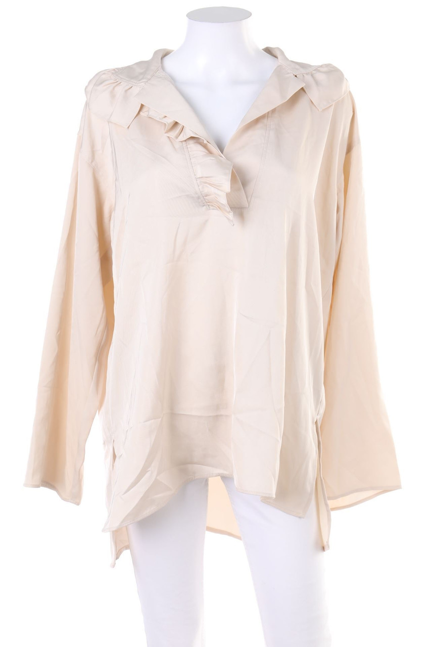 H&M - Bluse mit Volants - S