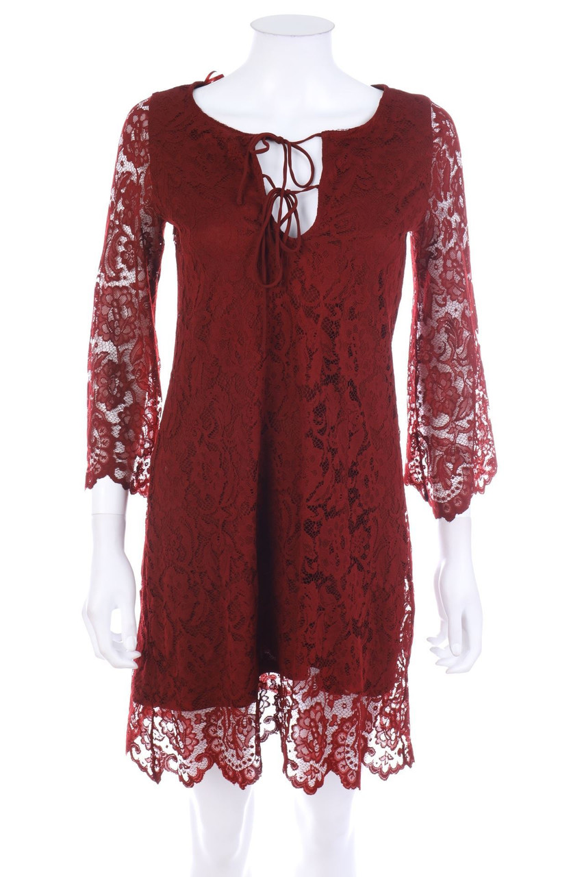 ZARA TRF - Kleid aus Spitze - S