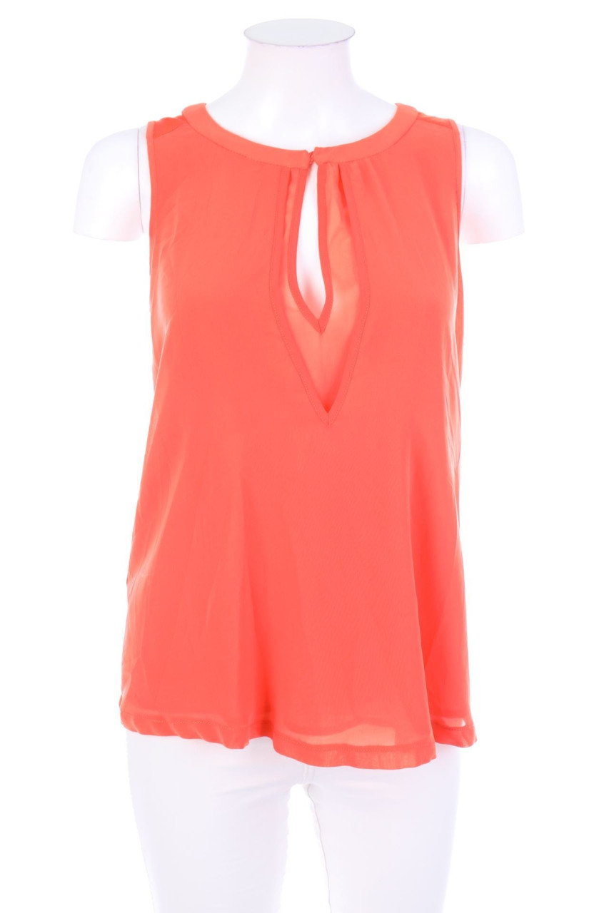 MANGO COLLECTION - Blusentop mit Keyhole - D 38