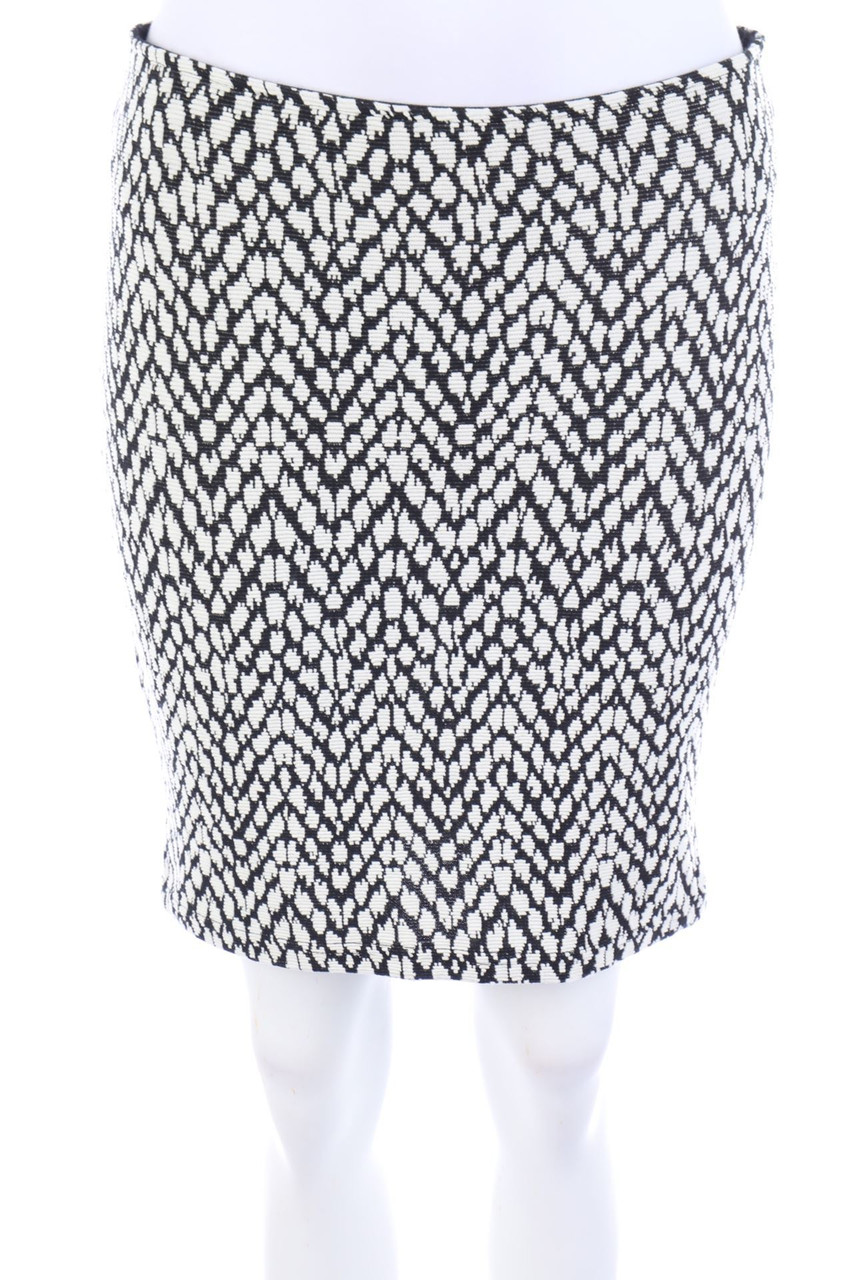 CAMAÏEU - Minirock mit Zickzack-Muster - S