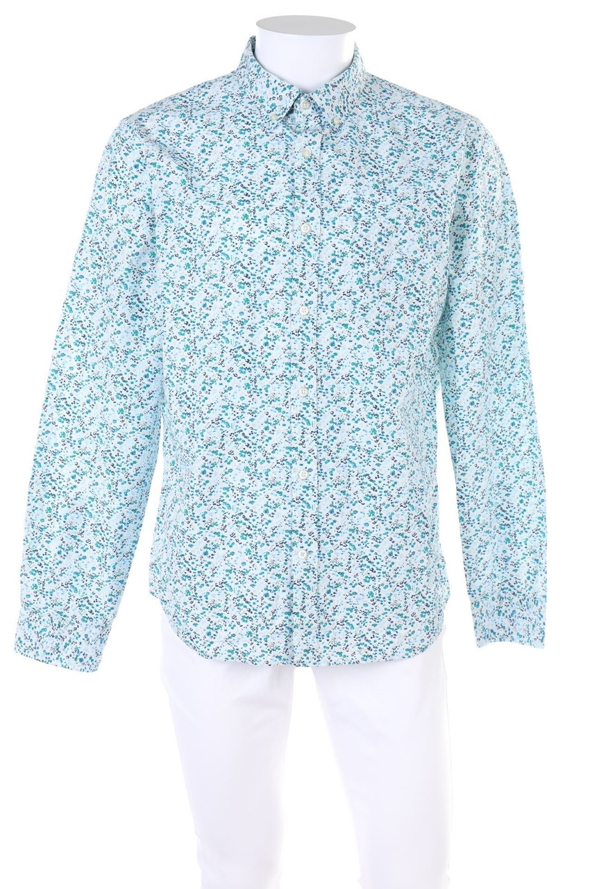 BANANA REPUBLIC - Hemd mit floralem Muster - L