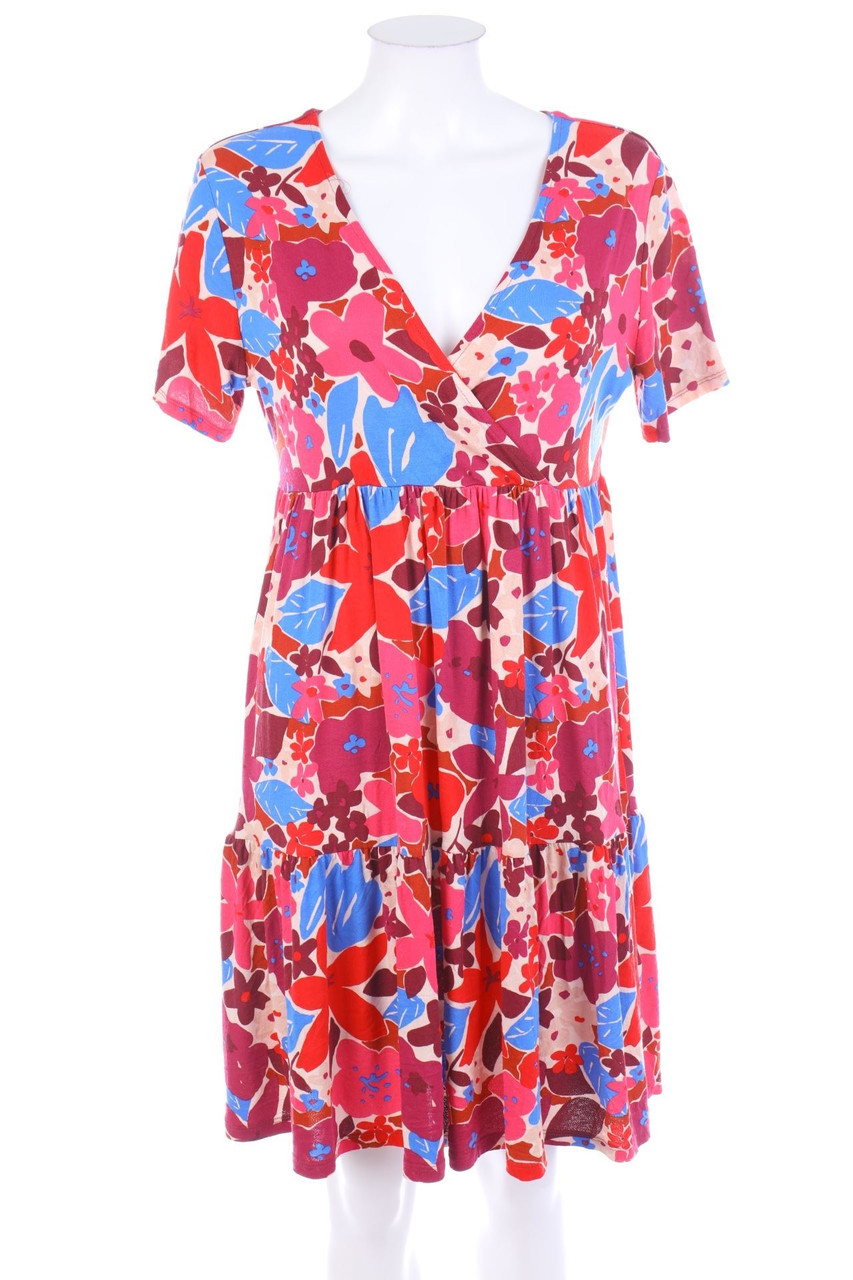 ESPRIT de corp - Kleid mit Blumen-Print - M