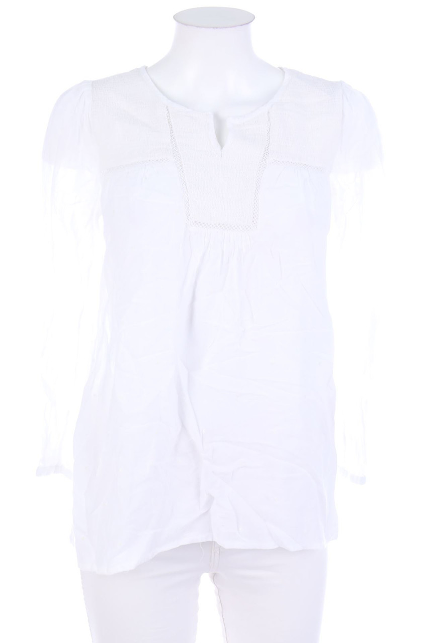 Ohne Label - Bluse mit 3/4-Ärmel - D 38-40