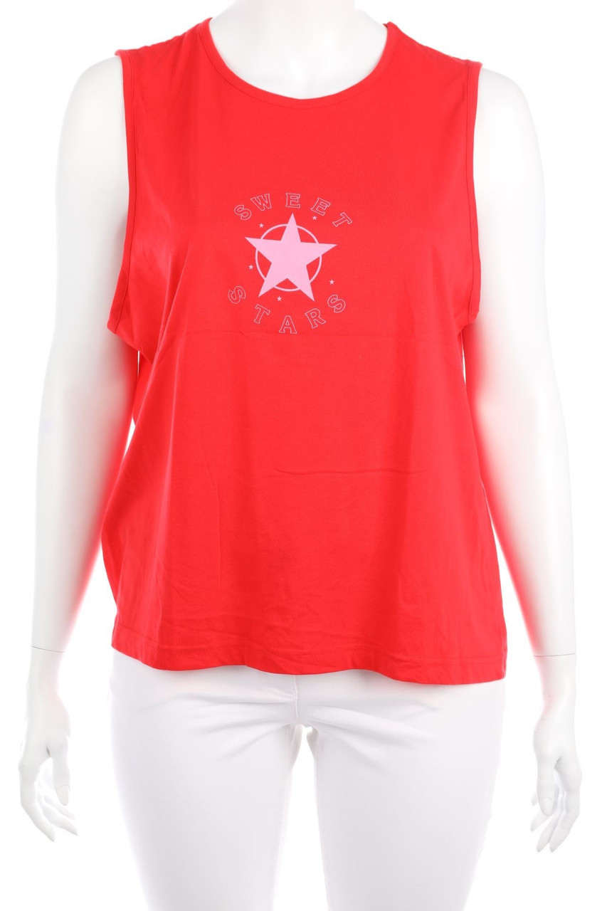 Ohne Label - Tanktop mit Print - D 48-50