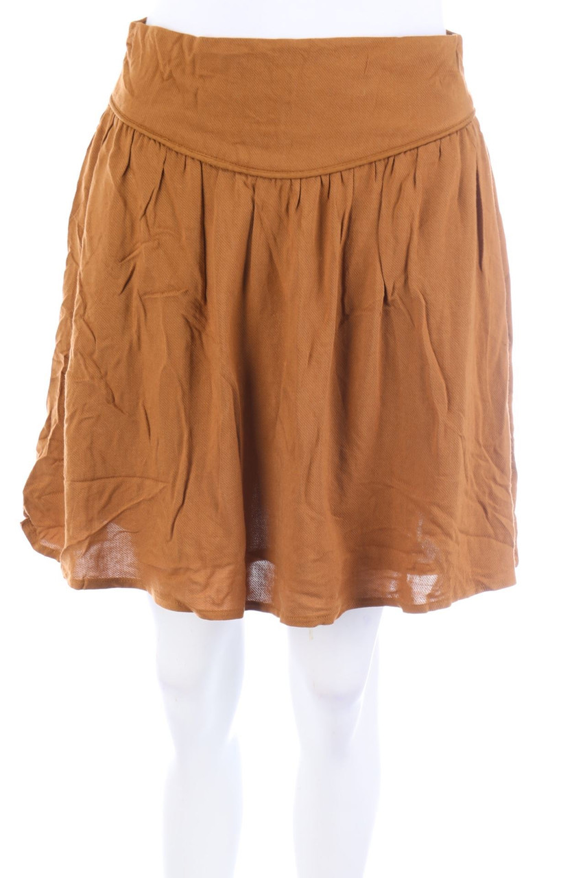 promod - Minirock aus Viskose-Mix mit Reißverschluss - D 34