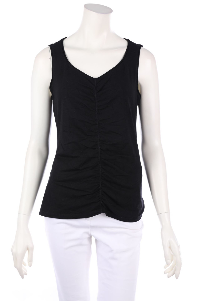 comma - Top mit Raffungen - D 40