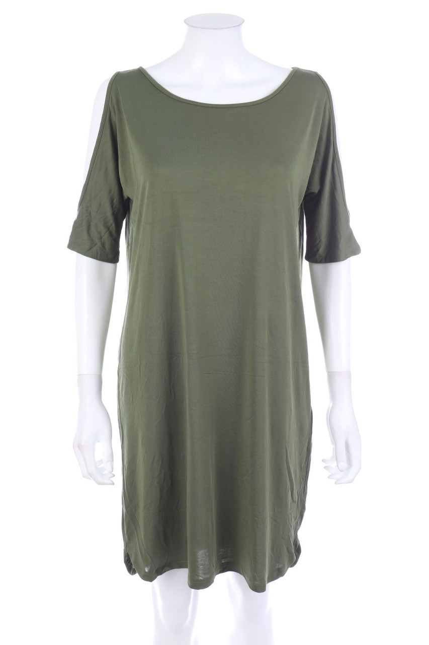 AMISU - Cold-Shoulder-Minikleid - D 34