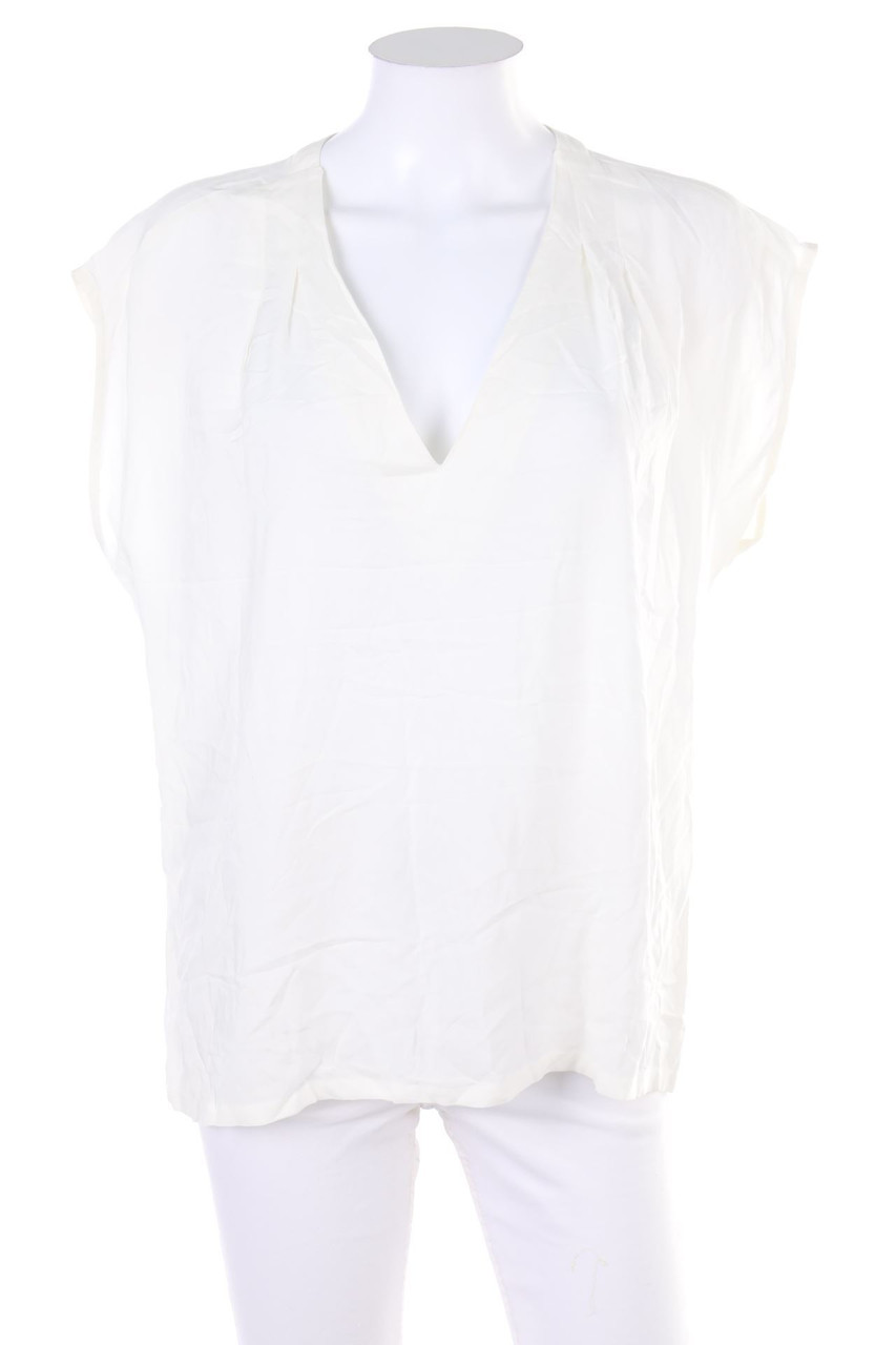 H&M LOGG - Kurzarm-Bluse - D 36