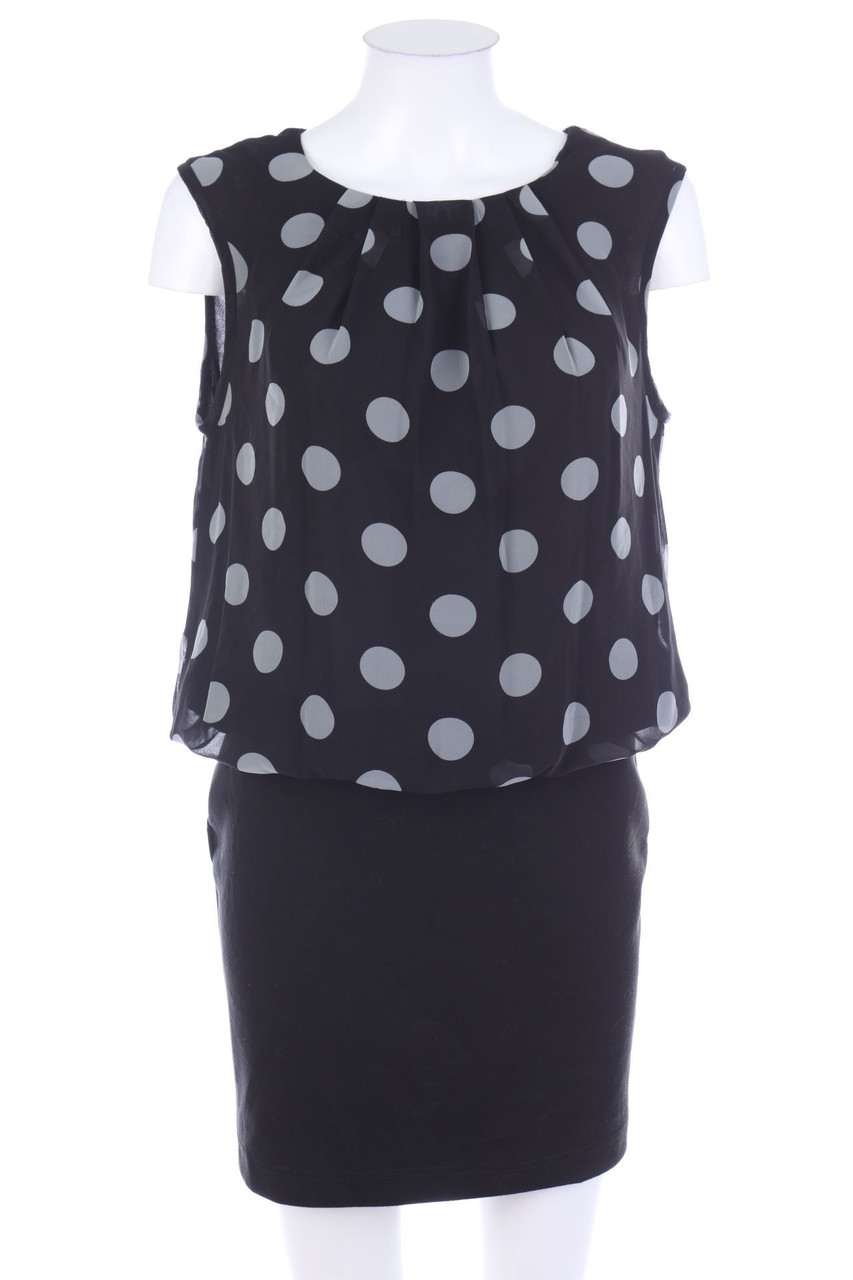 MORGAN - Kleid mit Polka Dots - S