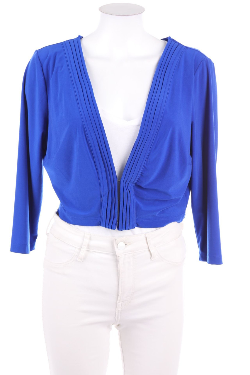 Ohne Label - Cropped-Cardigan mit 3/4-Ärmel - D 40