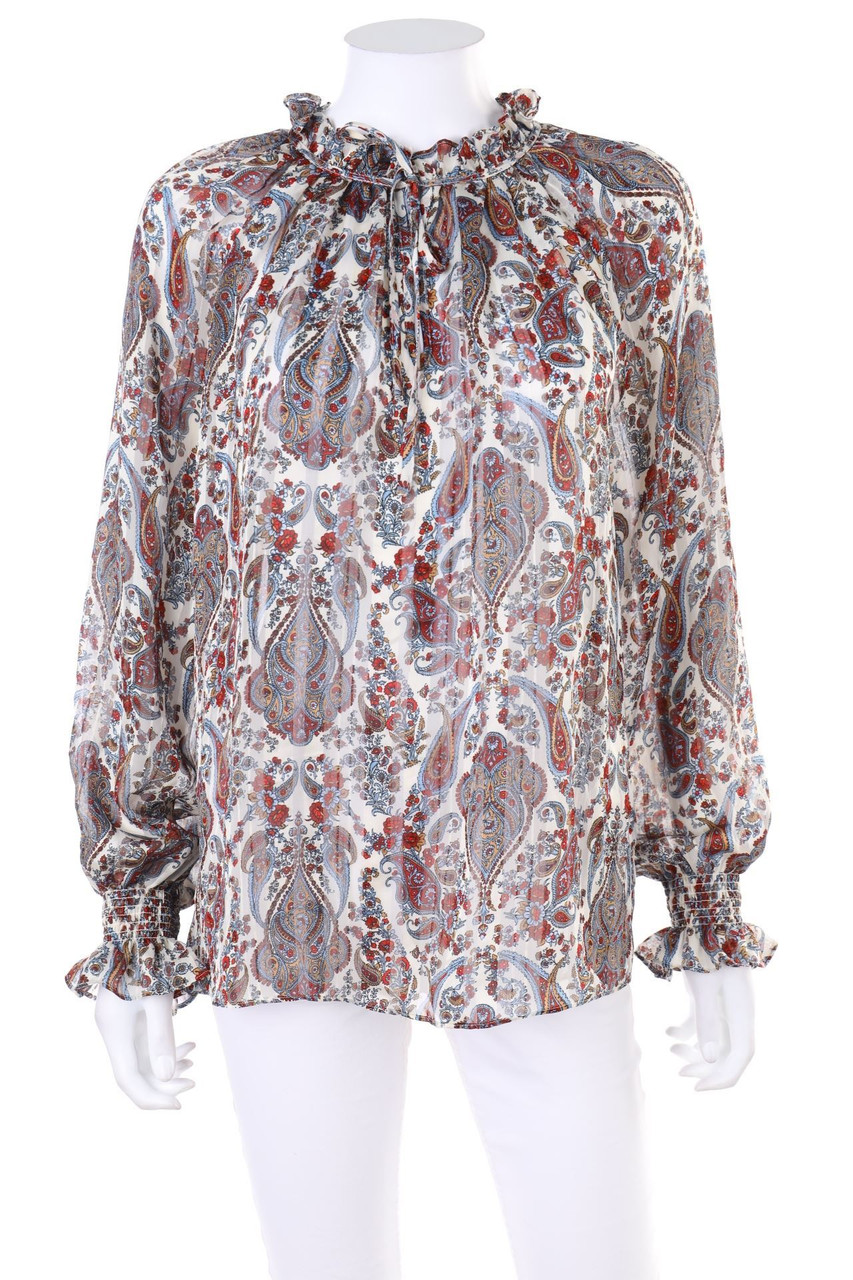 H&M - Bluse mit Paisley-Print - D 38
