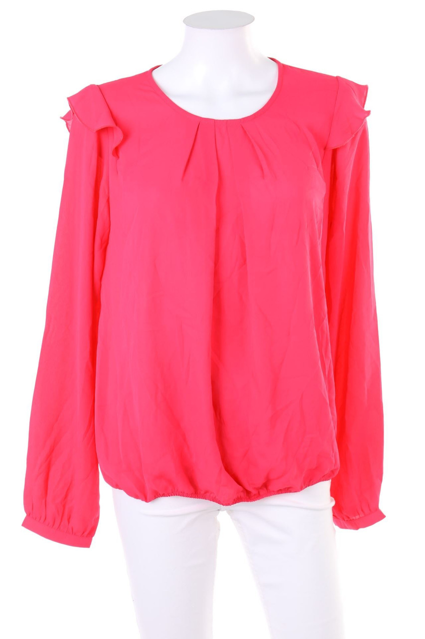 AMISU - Bluse mit Volants - M