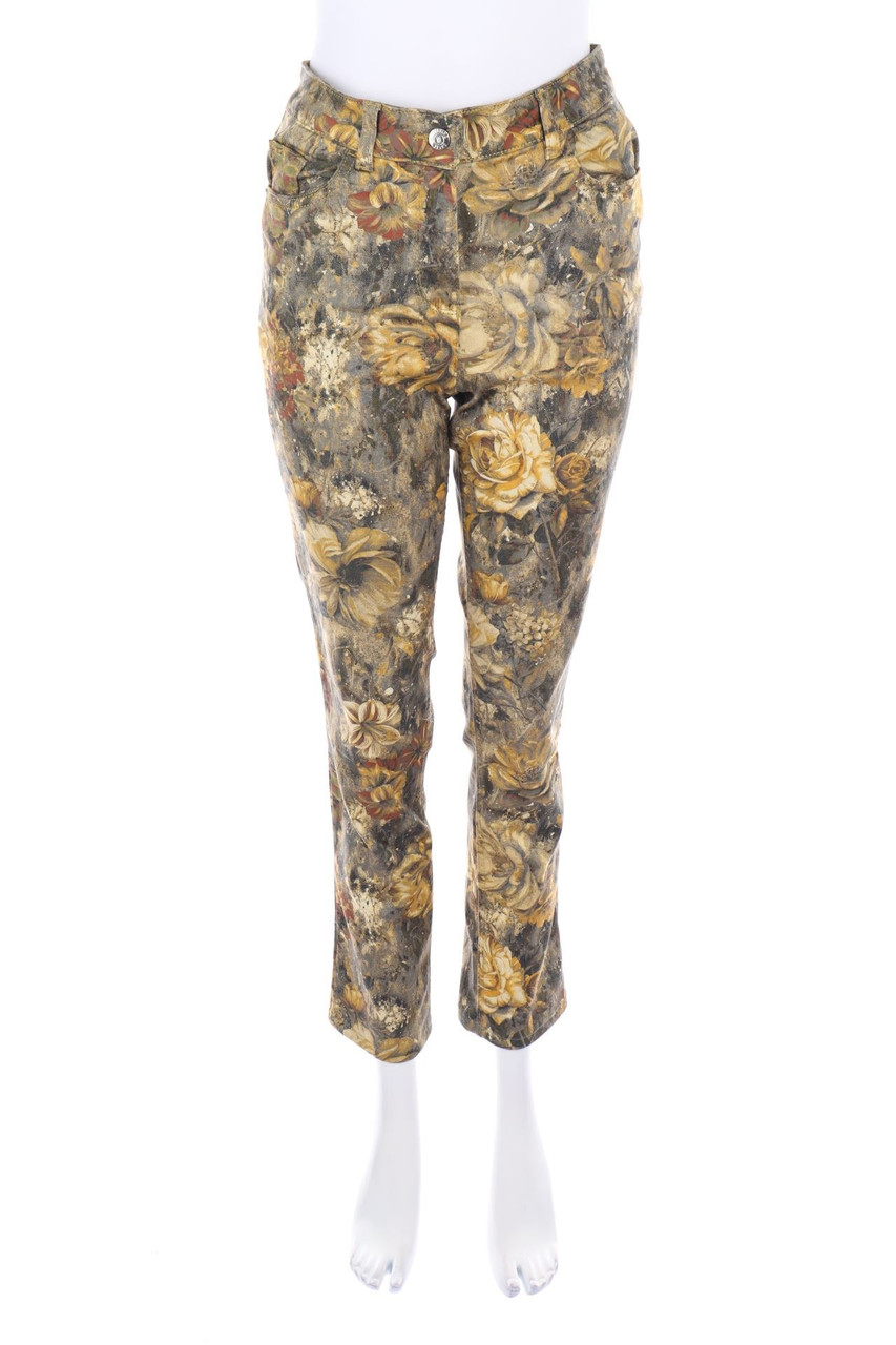 MADELEINE - Jeans mit Blumen-Print - D 36