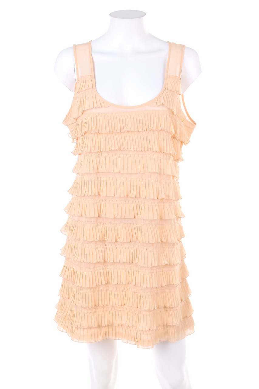 Ohne Label - Cocktailkleid mit Volants - M