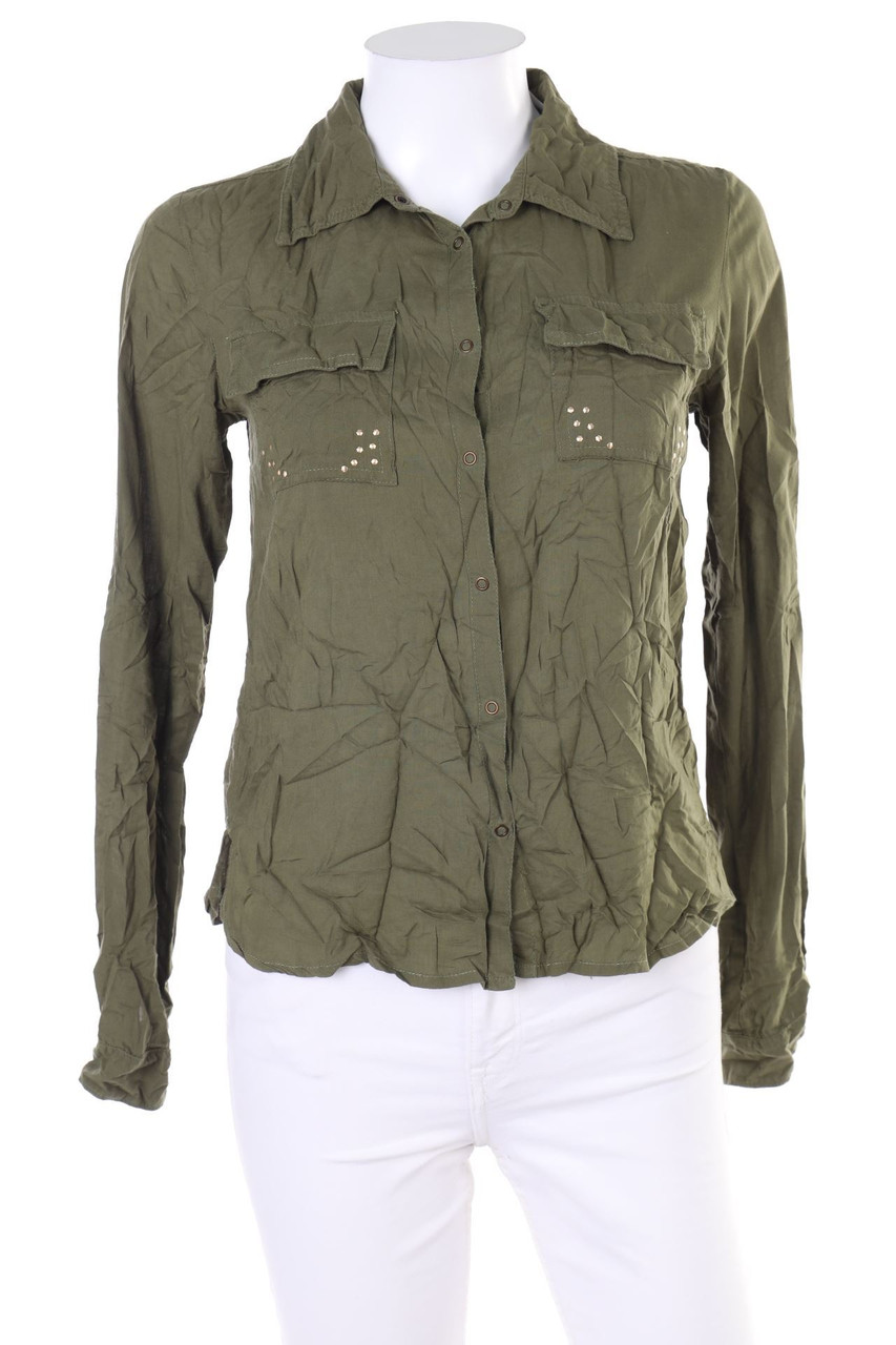 s.Oliver - Hemd-Bluse mit Nieten - D 38