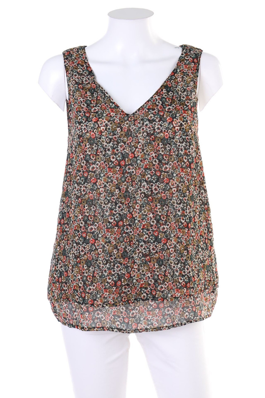 ONLY - Blusentop im Layer Look mit Blumen-Print - D 36
