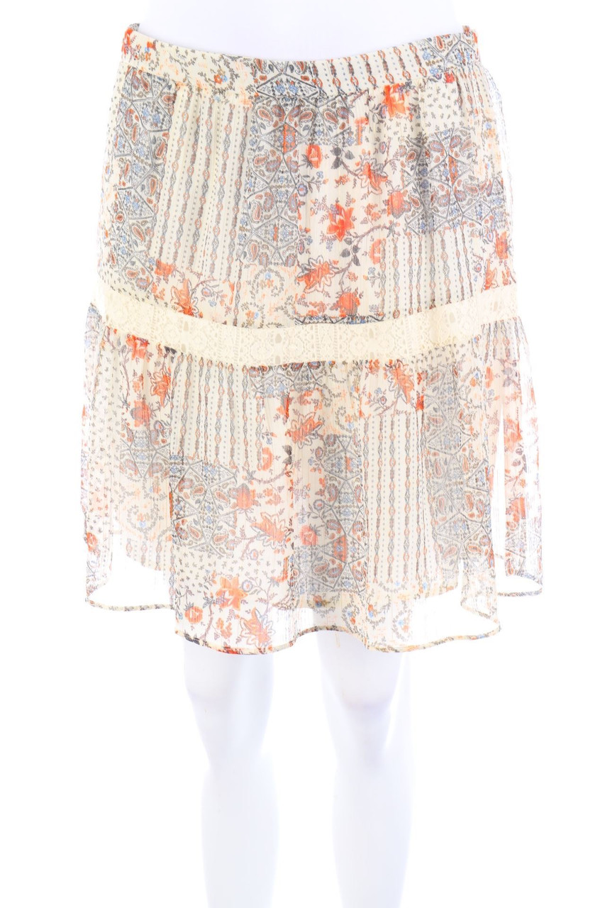 NAF NAF - Boho-Rock mit Muster - D 34