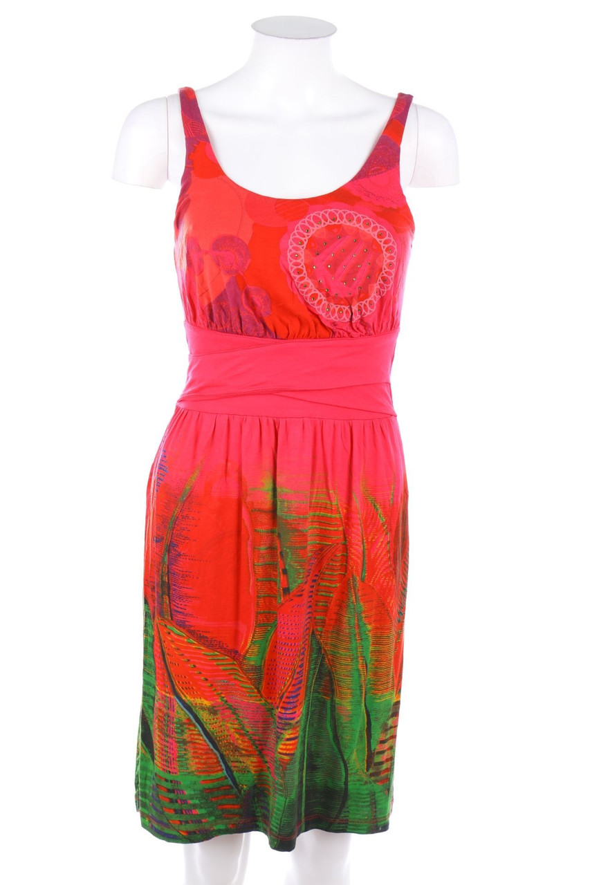 Desigual - Kleid mit Print - XS