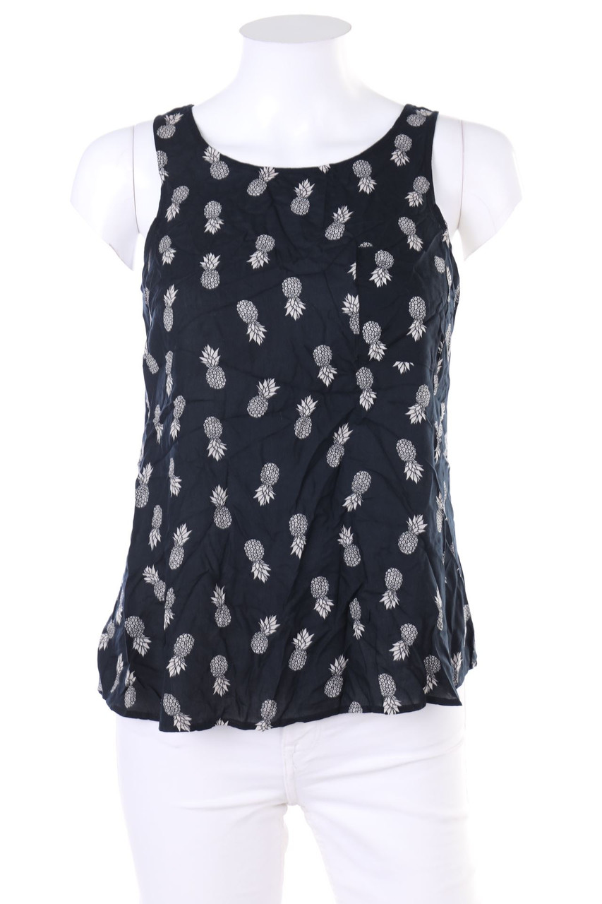 Ohne Label - Blusentop mit Print - S