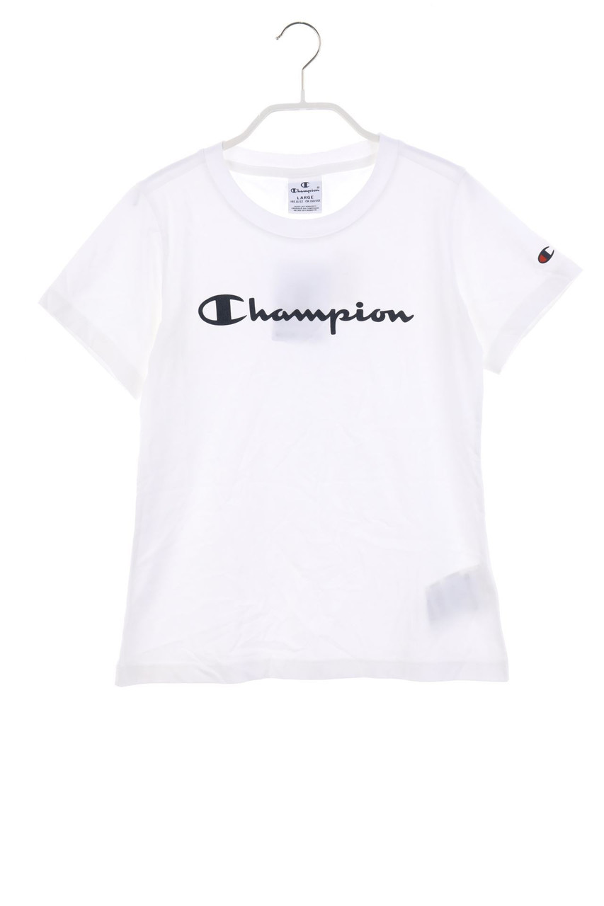 Champion - T-Shirt mit Logo-Print - 152