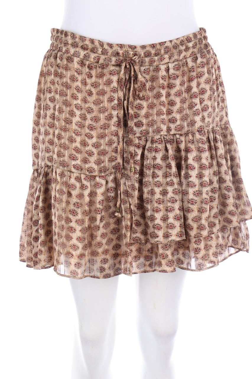 Nekane NKN - Glitzer-Rock mit floralem Muster - L