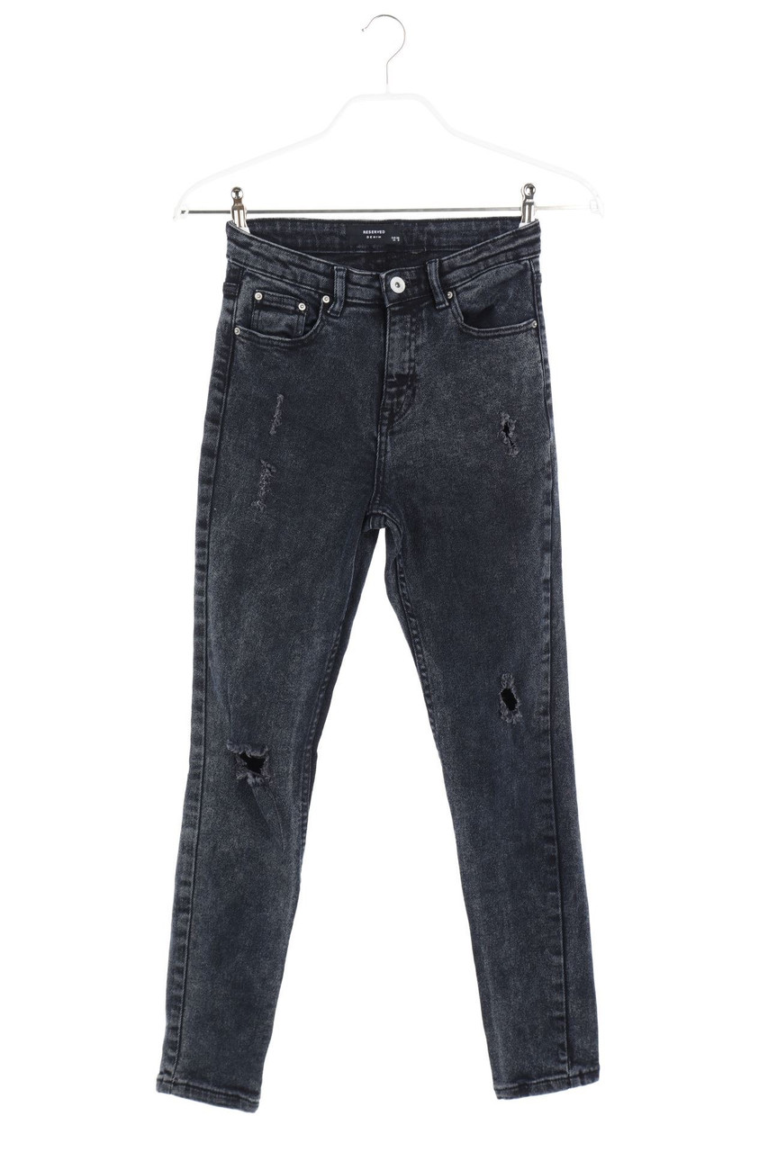 RESERVED - Destroyed Skinny-Jeans - D 34