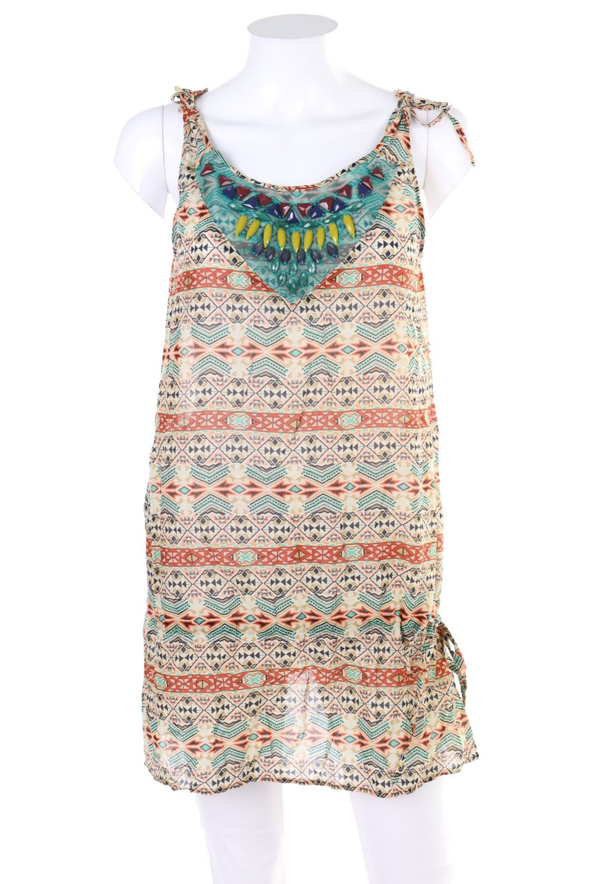 Ohne Label - Top mit Applikationen - XL