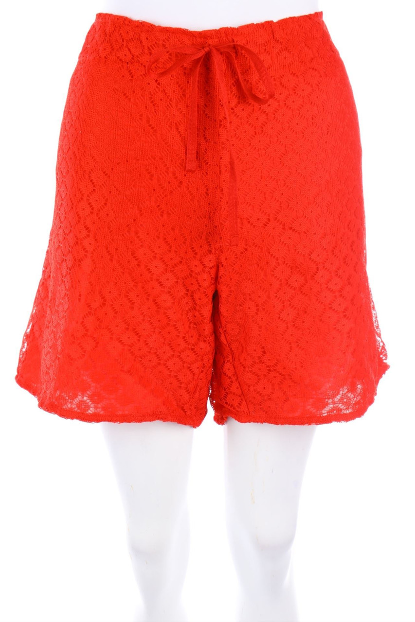 Ohne Label - Spitzen-Shorts - D 46-48