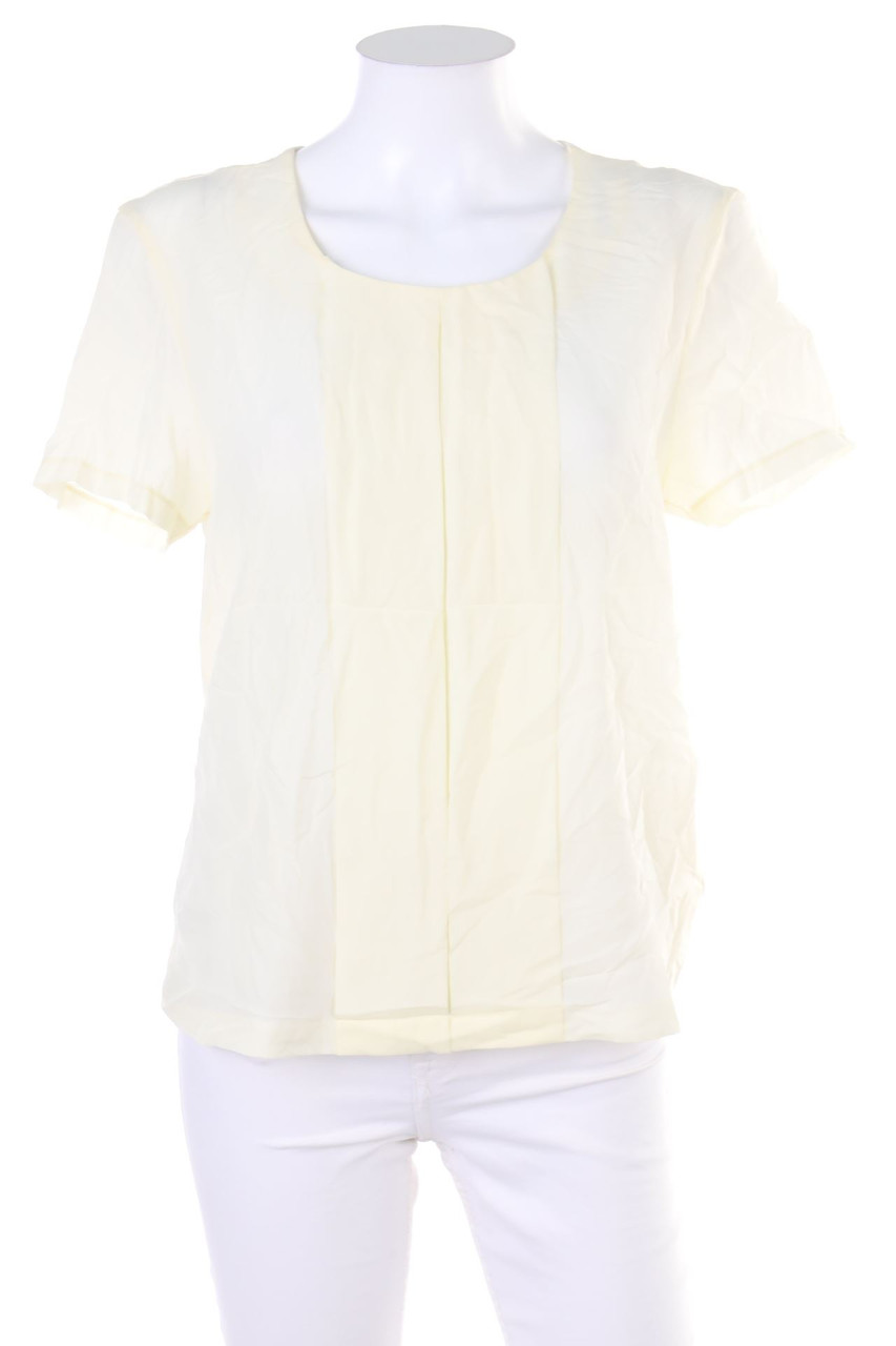 Ohne Label - Kurzarm-Bluse - D 42