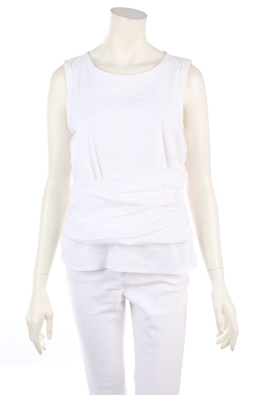 JOSEPH JANARD - Blusentop mit Drapierung - D 42