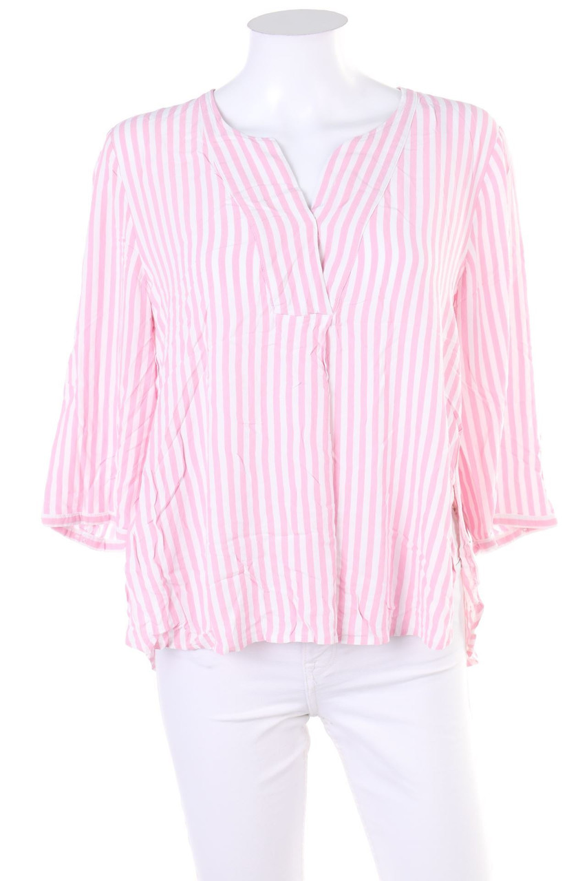 GERRY WEBER - Streifen-Bluse mit 3/4-Ärmel - D 44