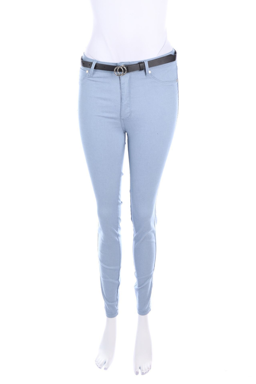 Chicorée - Skinny Jeggings mit Gürtel - S
