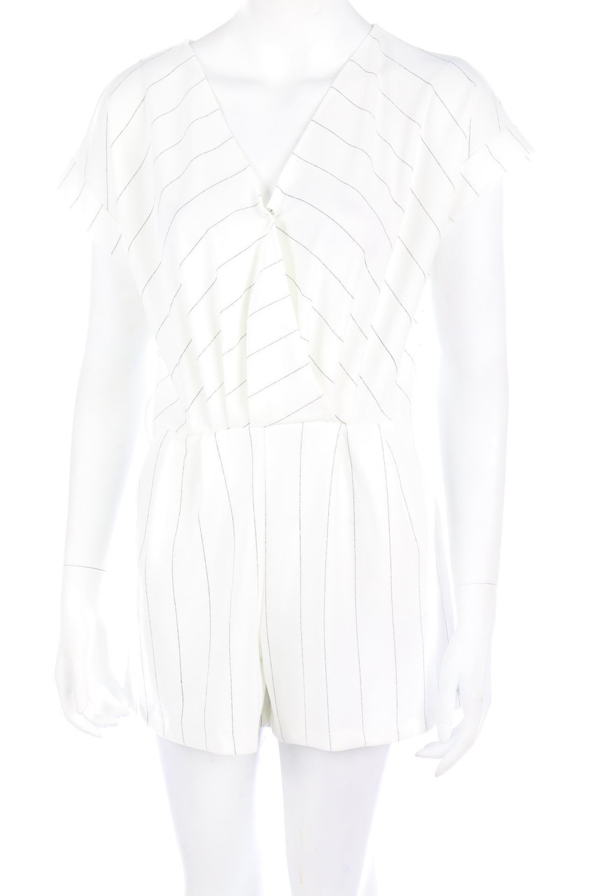 Ohne Label - Playsuit mit Streifen - S