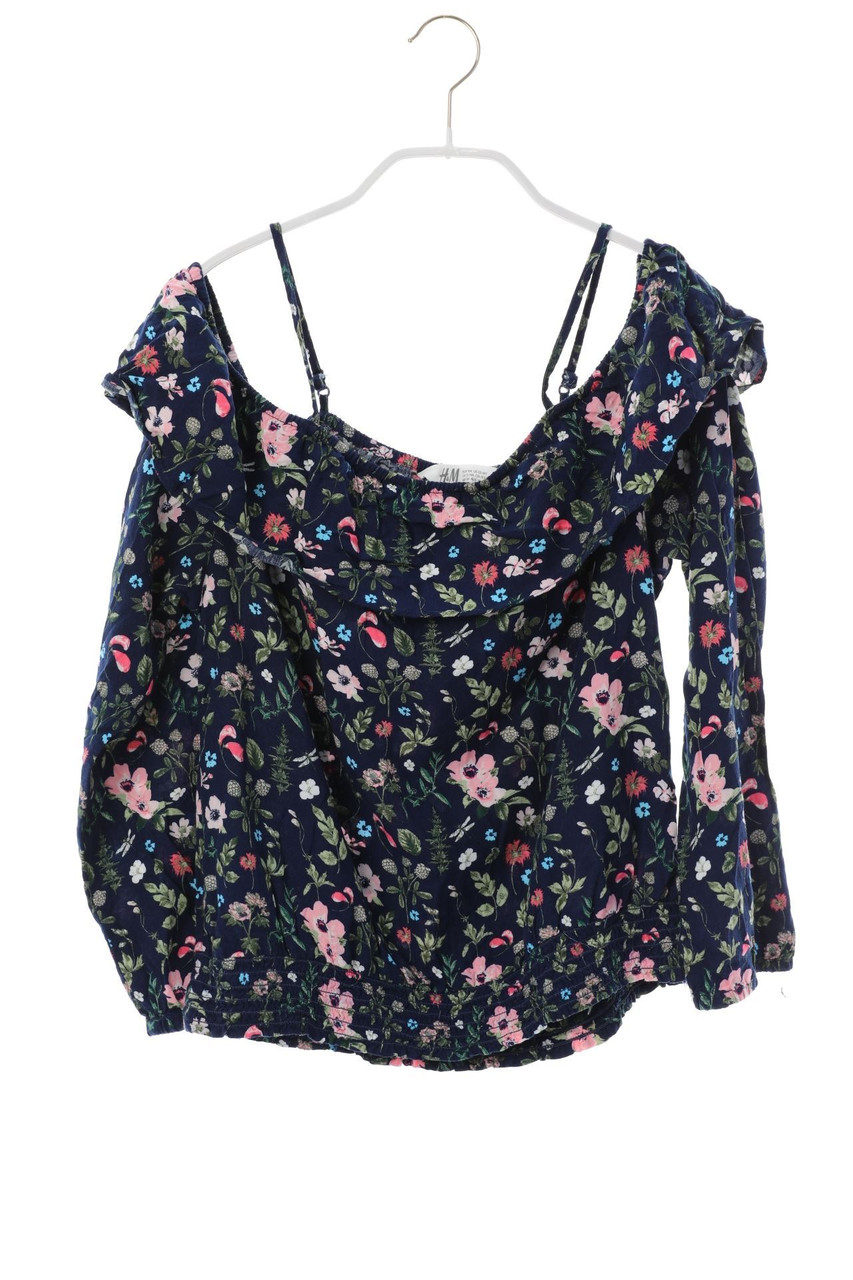 H&M - Carmen-Bluse mit Smok-Details - 164