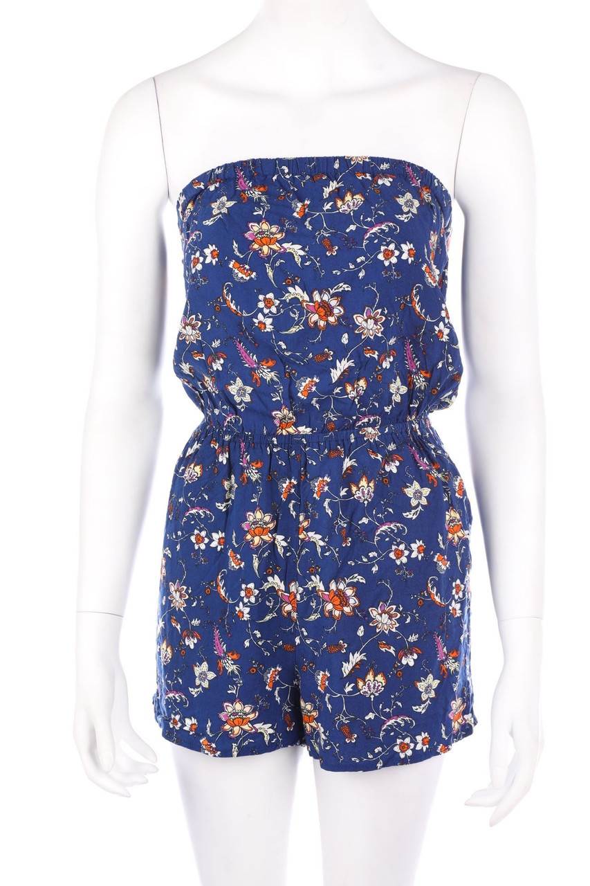 H&M DIVIDED - Playsuit mit Blumen-Print - D 36