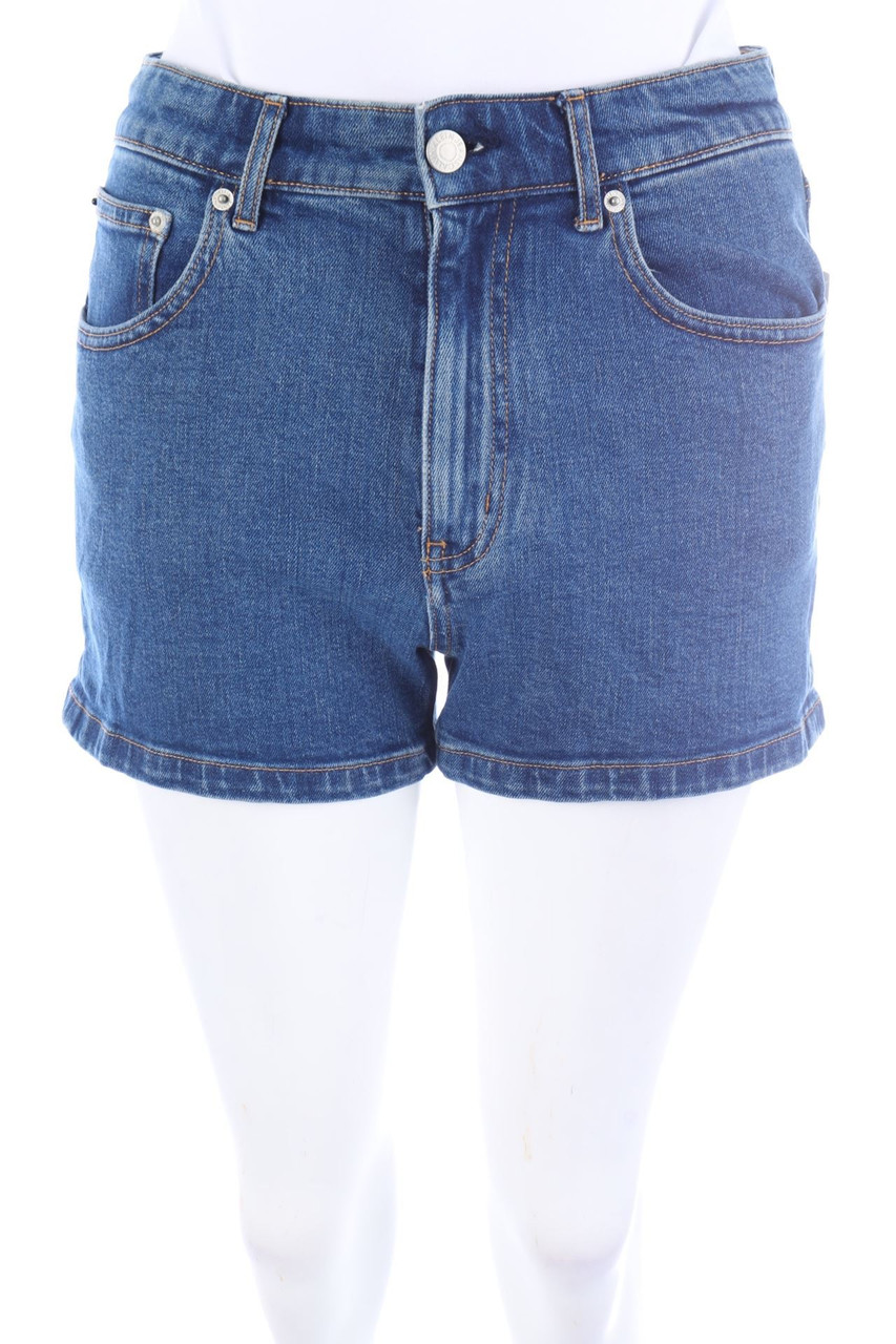 Calvin Klein Jeans - Jeans-Shorts mit Logo-Patch - W26