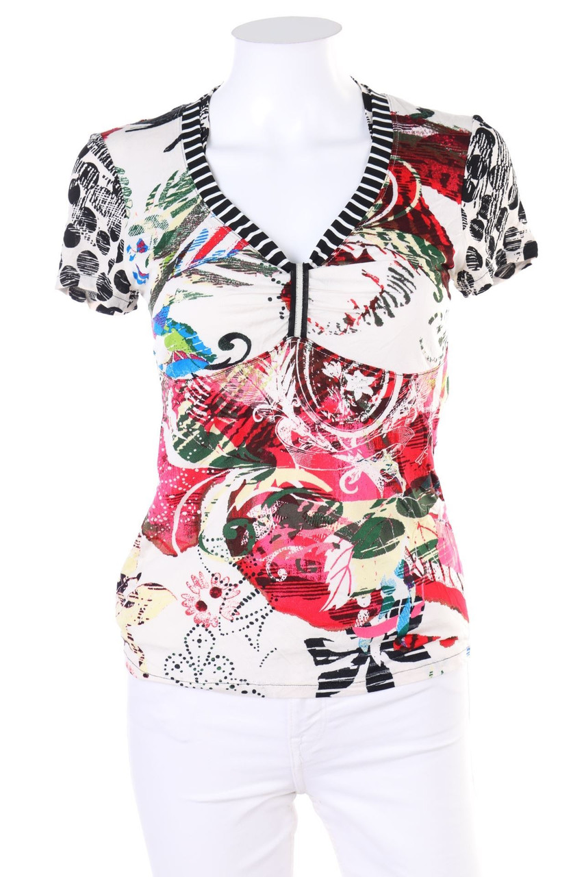 GARELLA - Kurzarm-Shirt mit Print - S