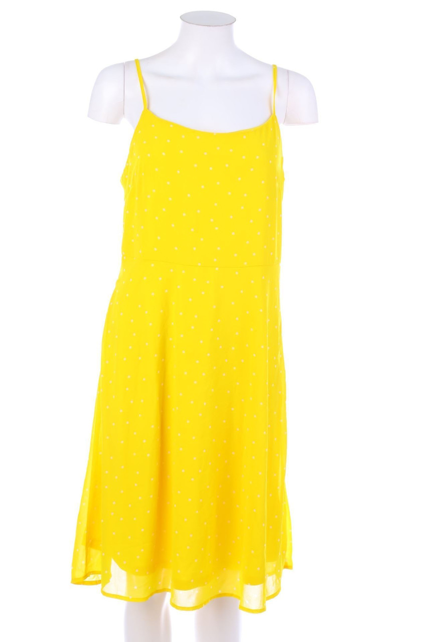 ANNA FIELD - Träger-Kleid mit Punkten - D 40