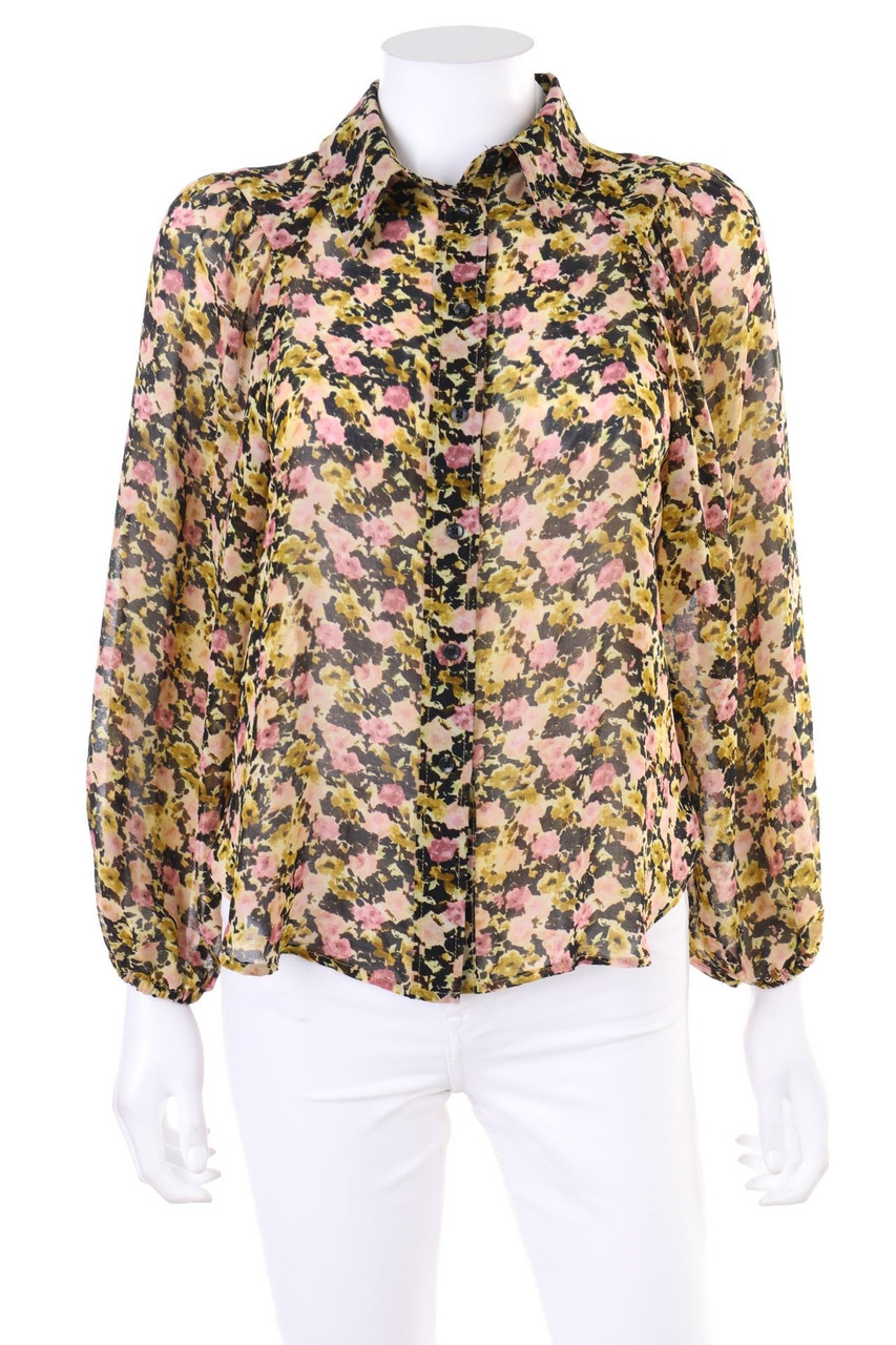 MANGO - Bluse mit Blumen-Print - D 34