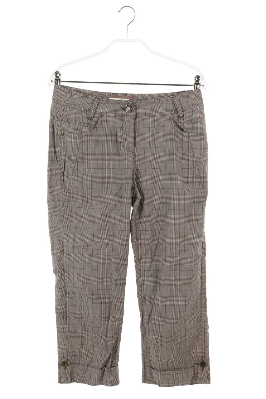 TOM TAILOR - Cropped-Karo-Hose - D 34