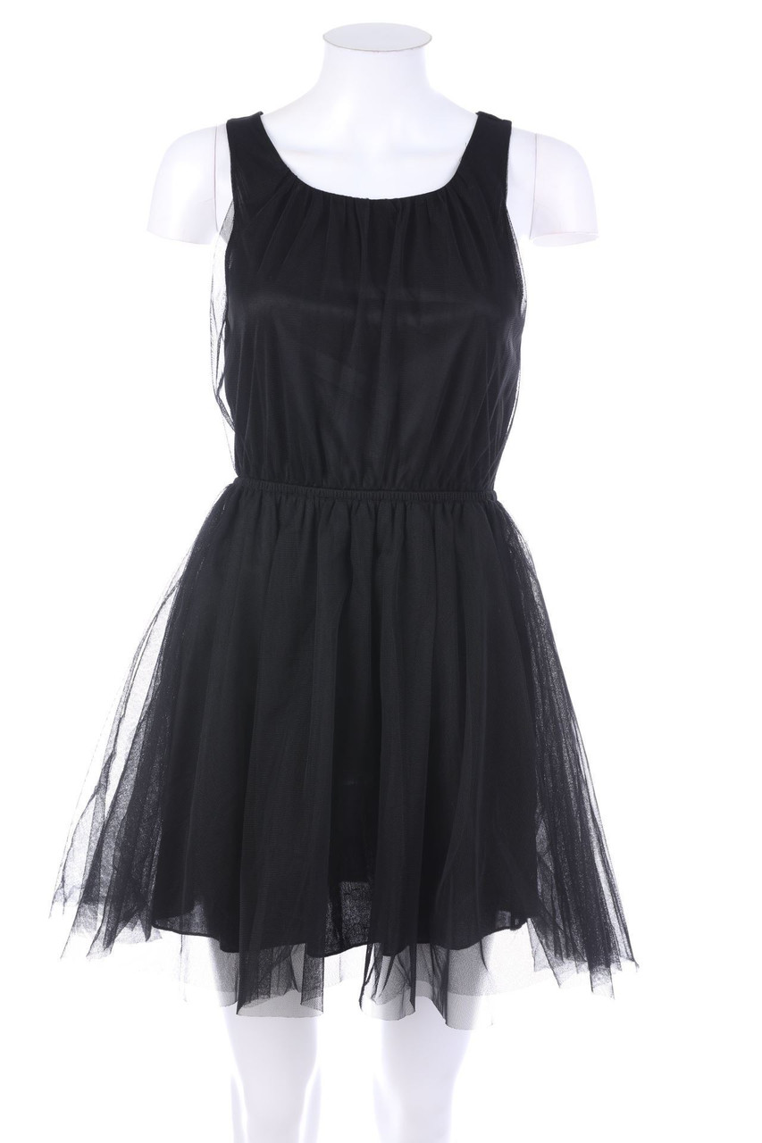 H&M DIVIDED - Tüll-Kleid mit Gummizug - D 34