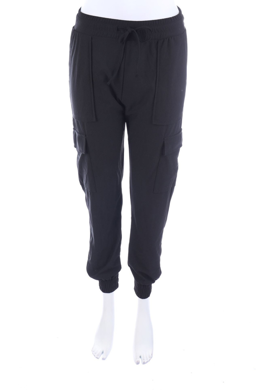 AMISU - Jogger-Hose mit aufgesetzten Taschen - S