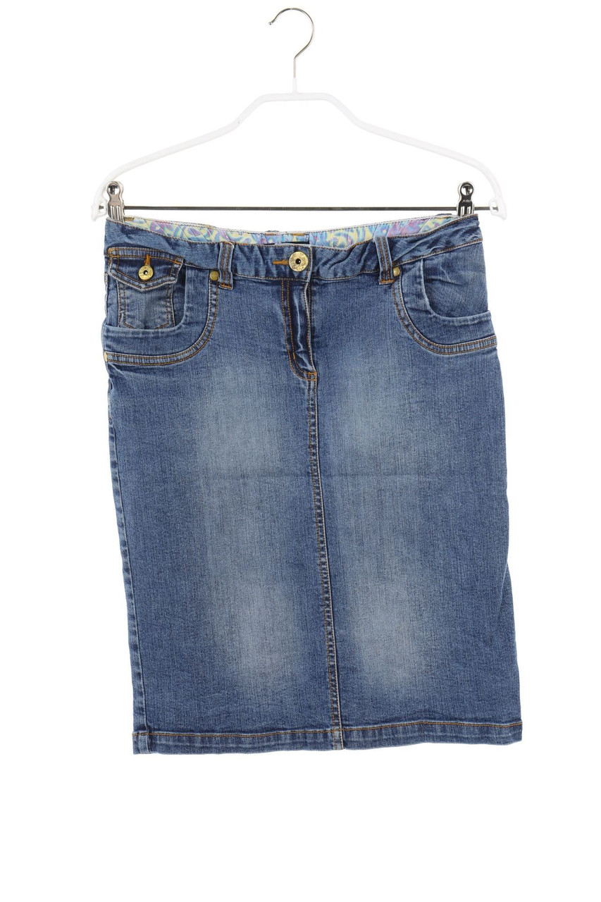 BLIND DATE - Mini-Jeansrock mit Logo-Patch - D 36