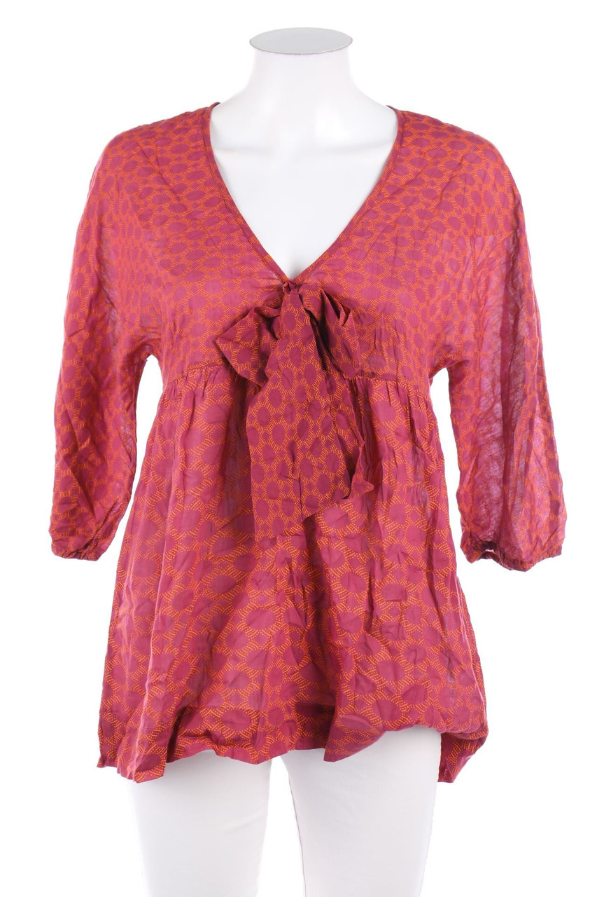 Fragonard Parfumeur - Tunika-Bluse mit Schleife - D 34