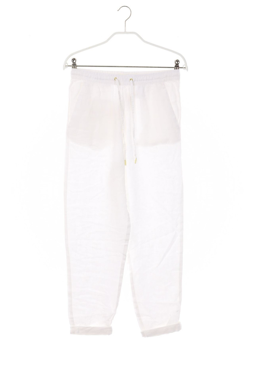 H&M LOGG - Leinenhose mit Tunnelzug - D 32