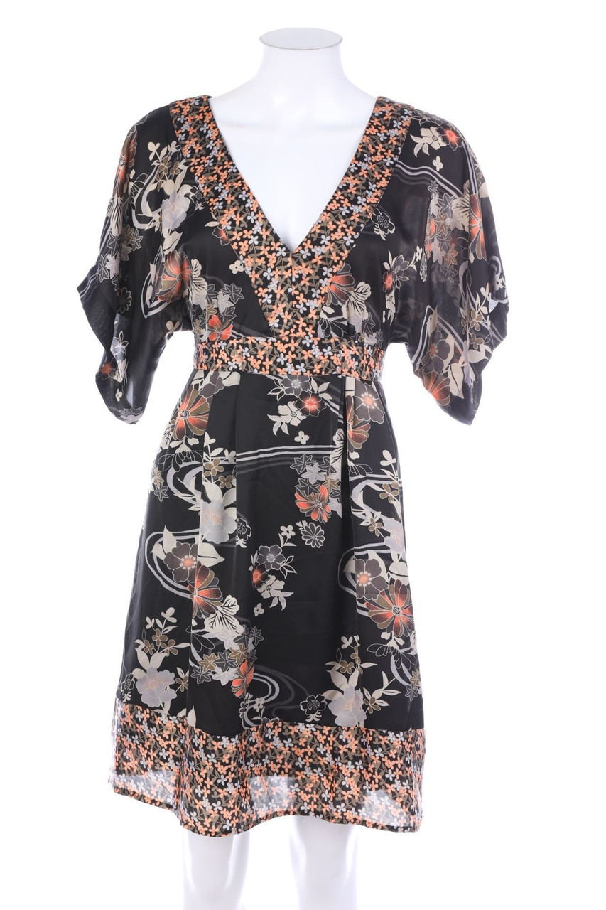 H&M - Kleid mit Blumen-Print - D 38