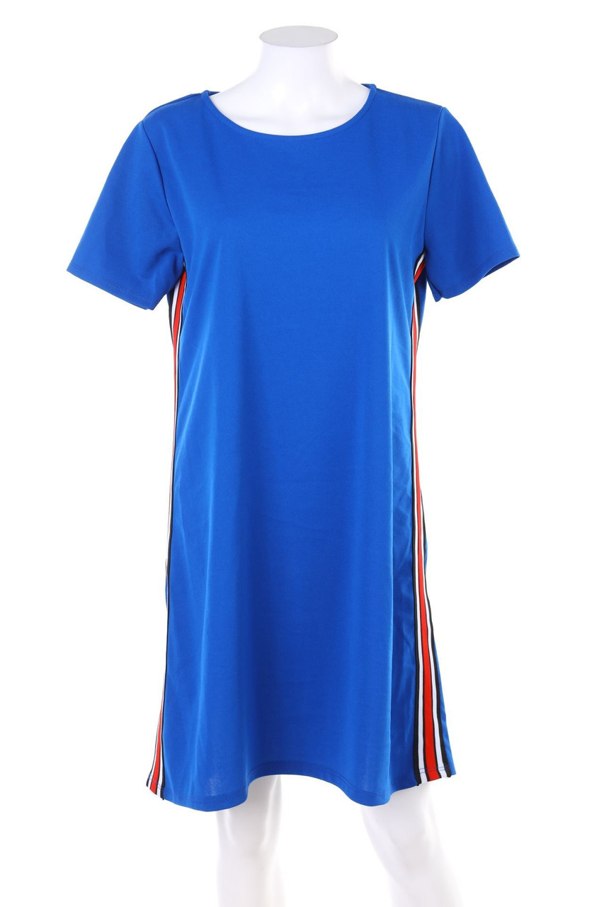 terStal - Kleid mit Galonstreifen - L