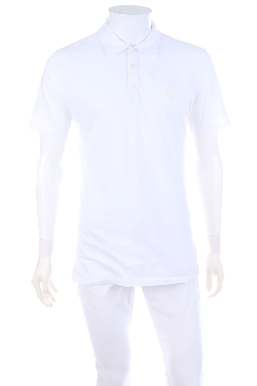 VERSACE COLLECTION - Poloshirt mit Logo-Patch - XL